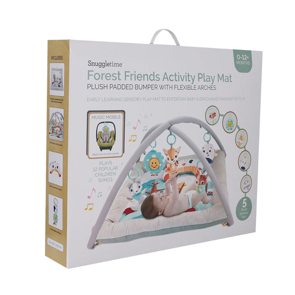 Snuggletime Forest Friends Activity Play Mat - Main Image
