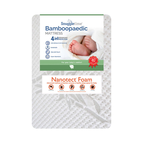 Camp Cot Mattress Bamboopaedic Mattress Snuggletime Bamboopaedic