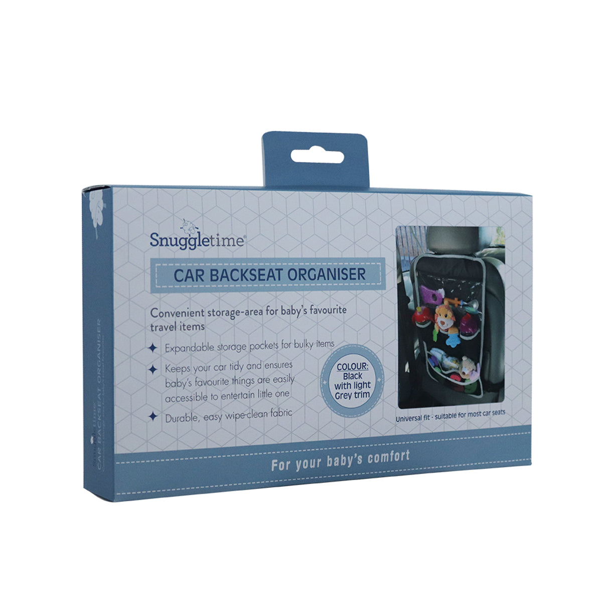 Snuggletime Travel Backseat Organizer