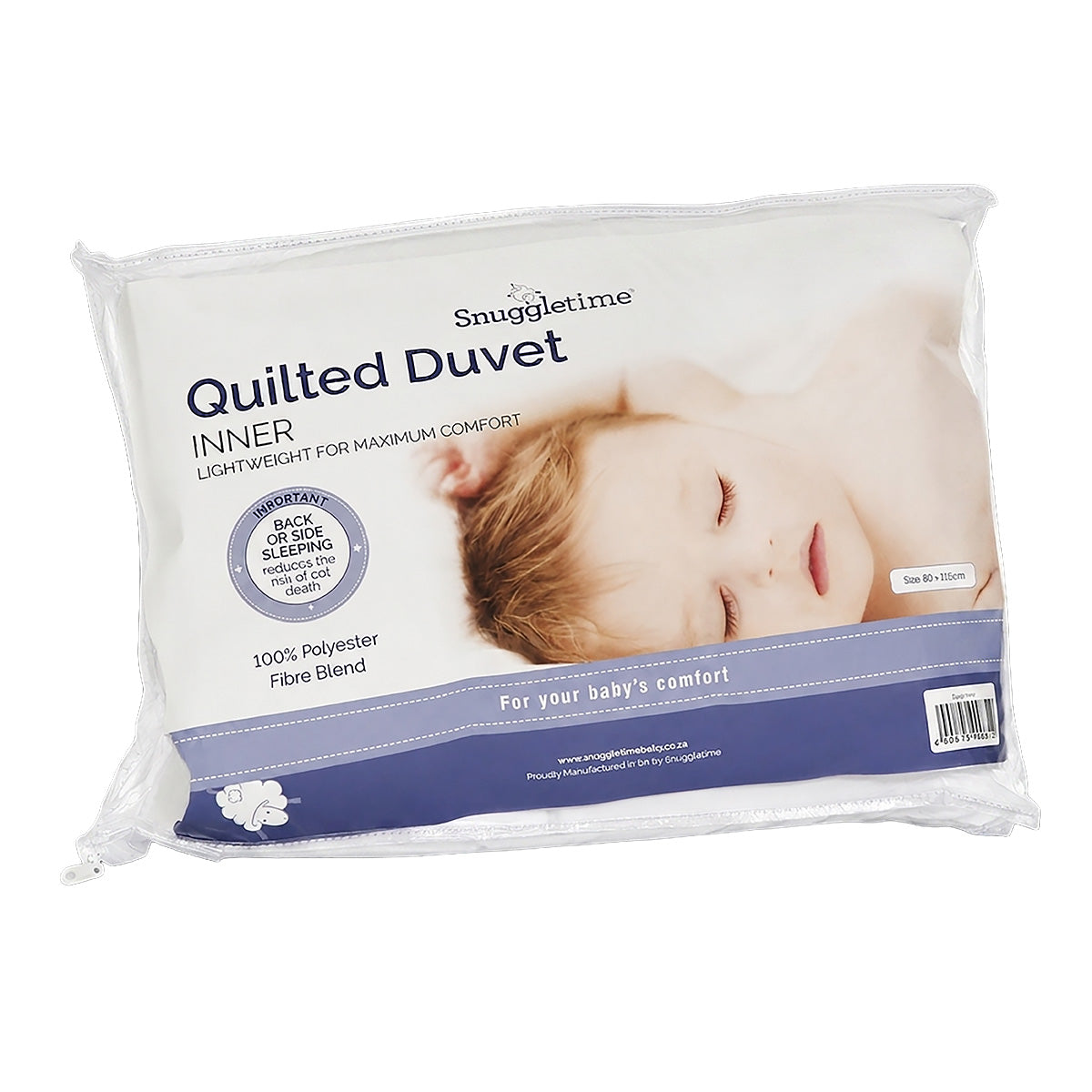 Snuggletime Quilted Duvet Inner – White