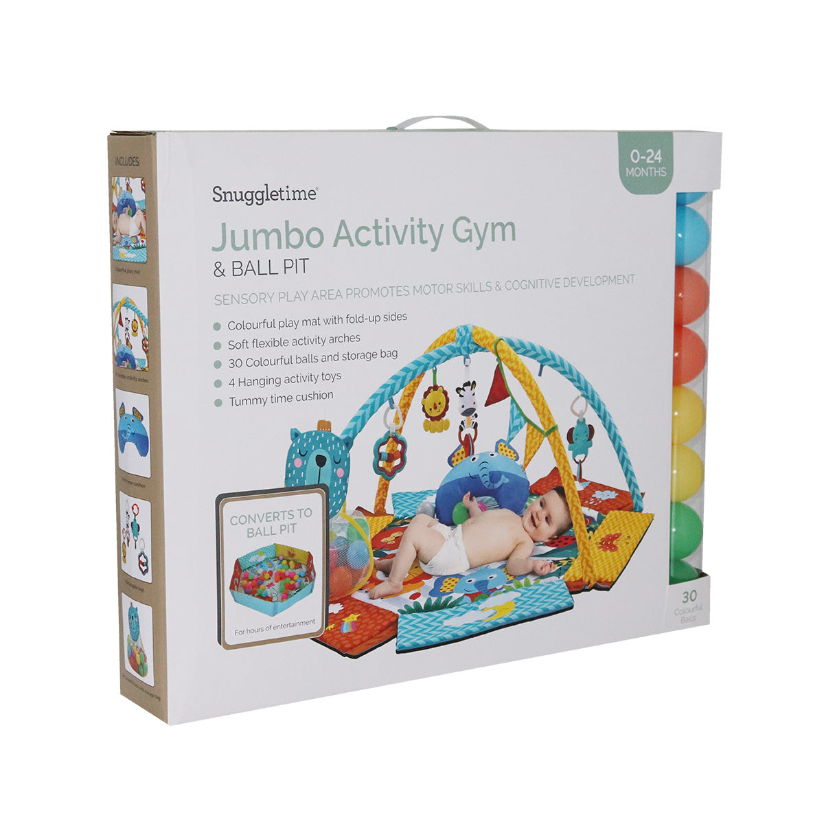 Snuggletime Jumbo Activity Gym and Ball Pit