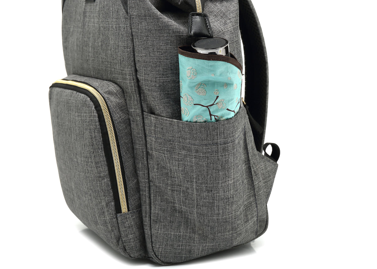 Snuggletime Oxford Backpack - Grey