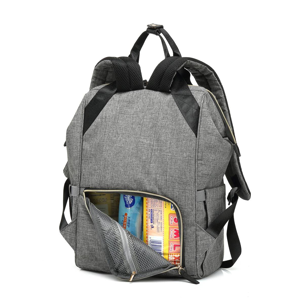 Snuggletime Oxford Backpack - Grey