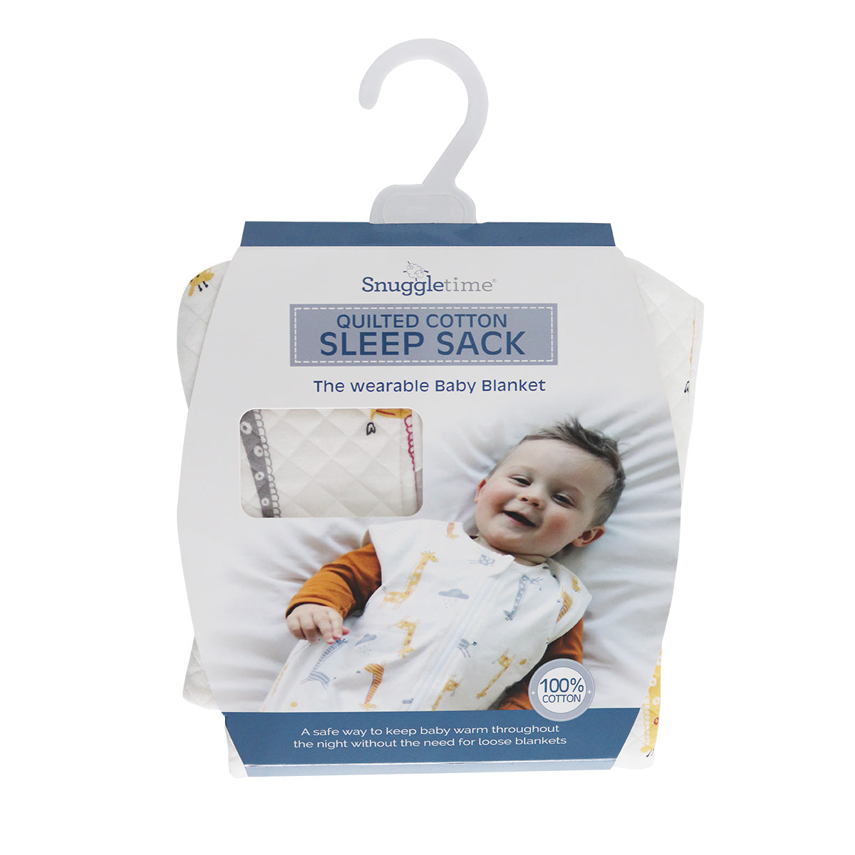 Snuggletime Quilted Cotton Sleep Sack