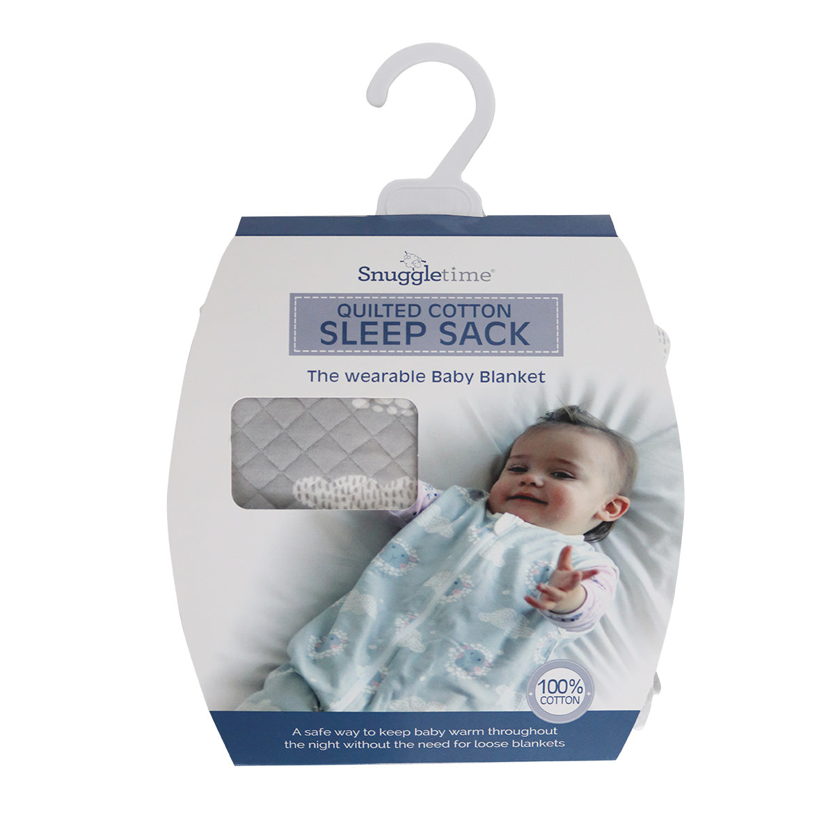 Snuggletime Quilted Cotton Sleep Sack