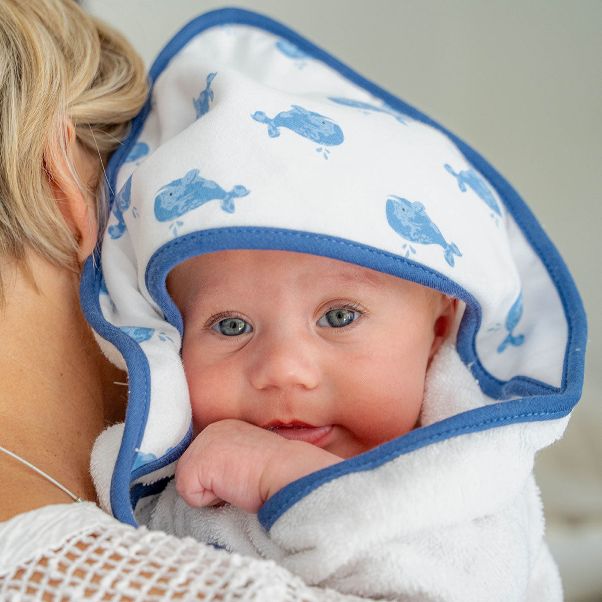 Snuggletime Hooded Towel and washcloth