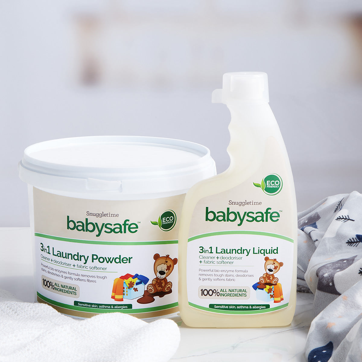 BabySafe 3in1 Laundry Powder - 2.5kg