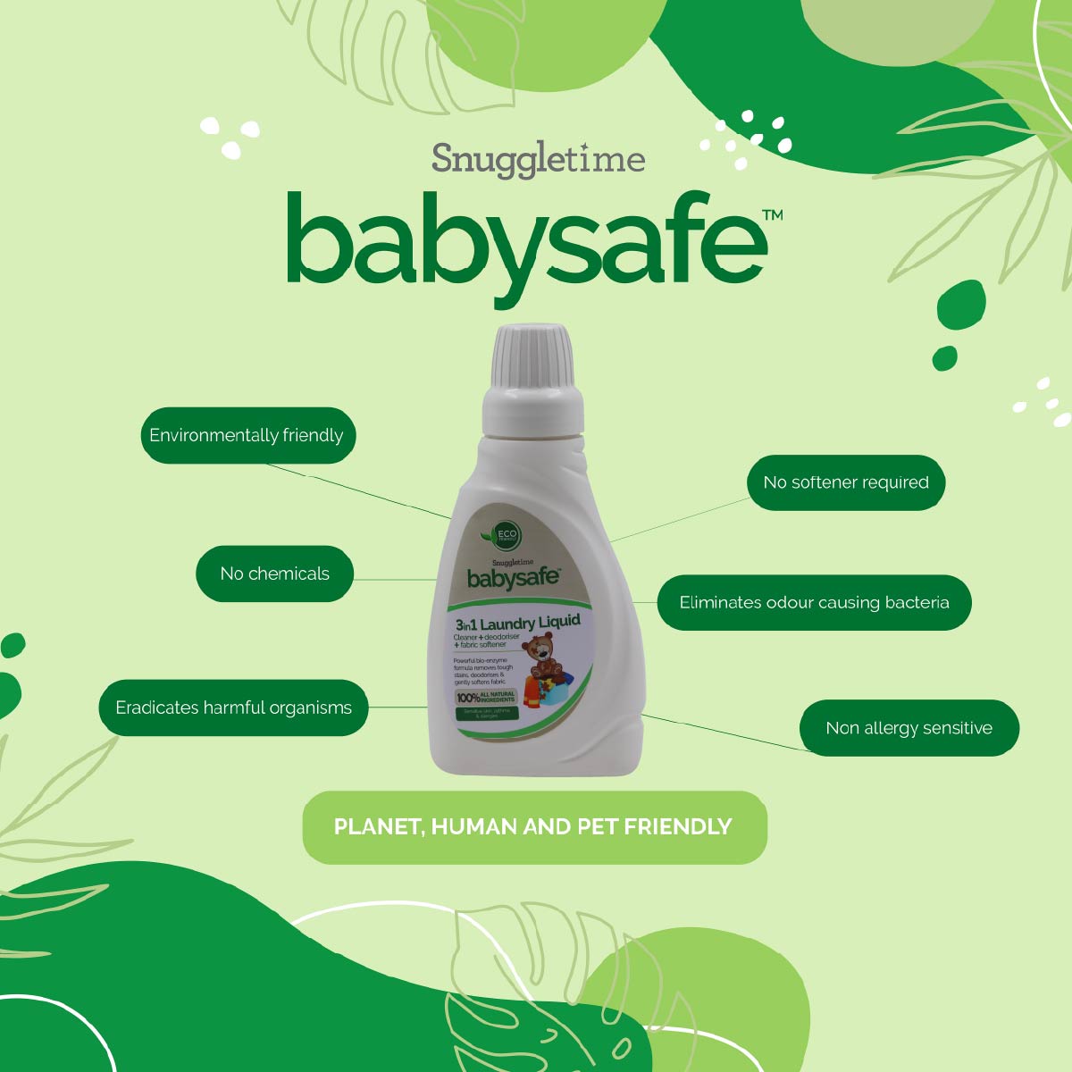 BabySafe Laundry Liquid - 1L