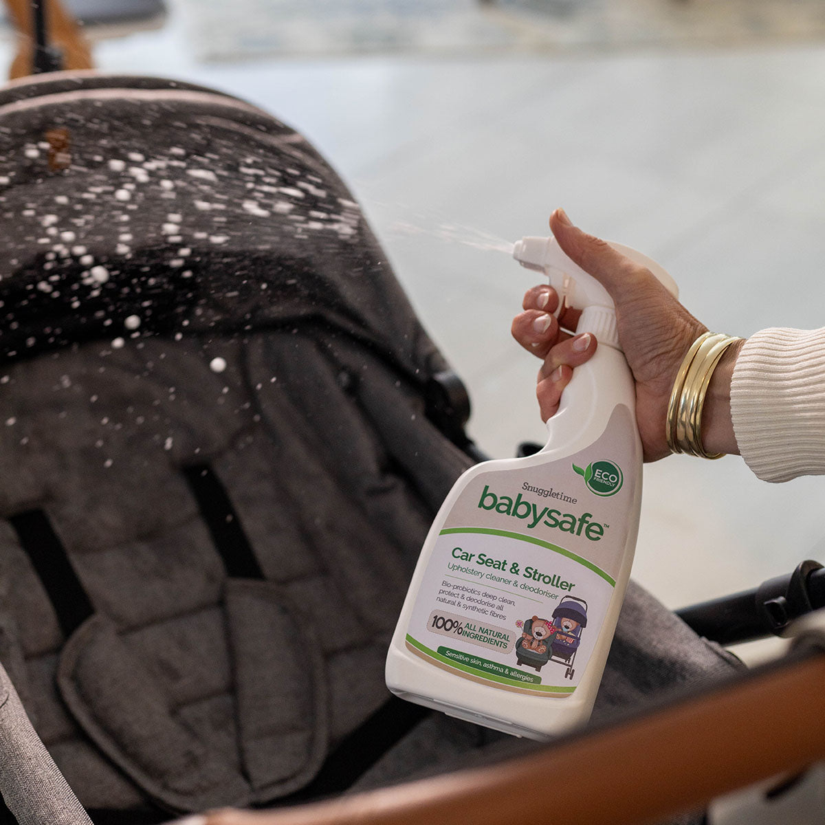 Snuggletime BabySafe Car Seat &amp; Stroller Deep Cleaner &amp; Deodoriser - 500ml