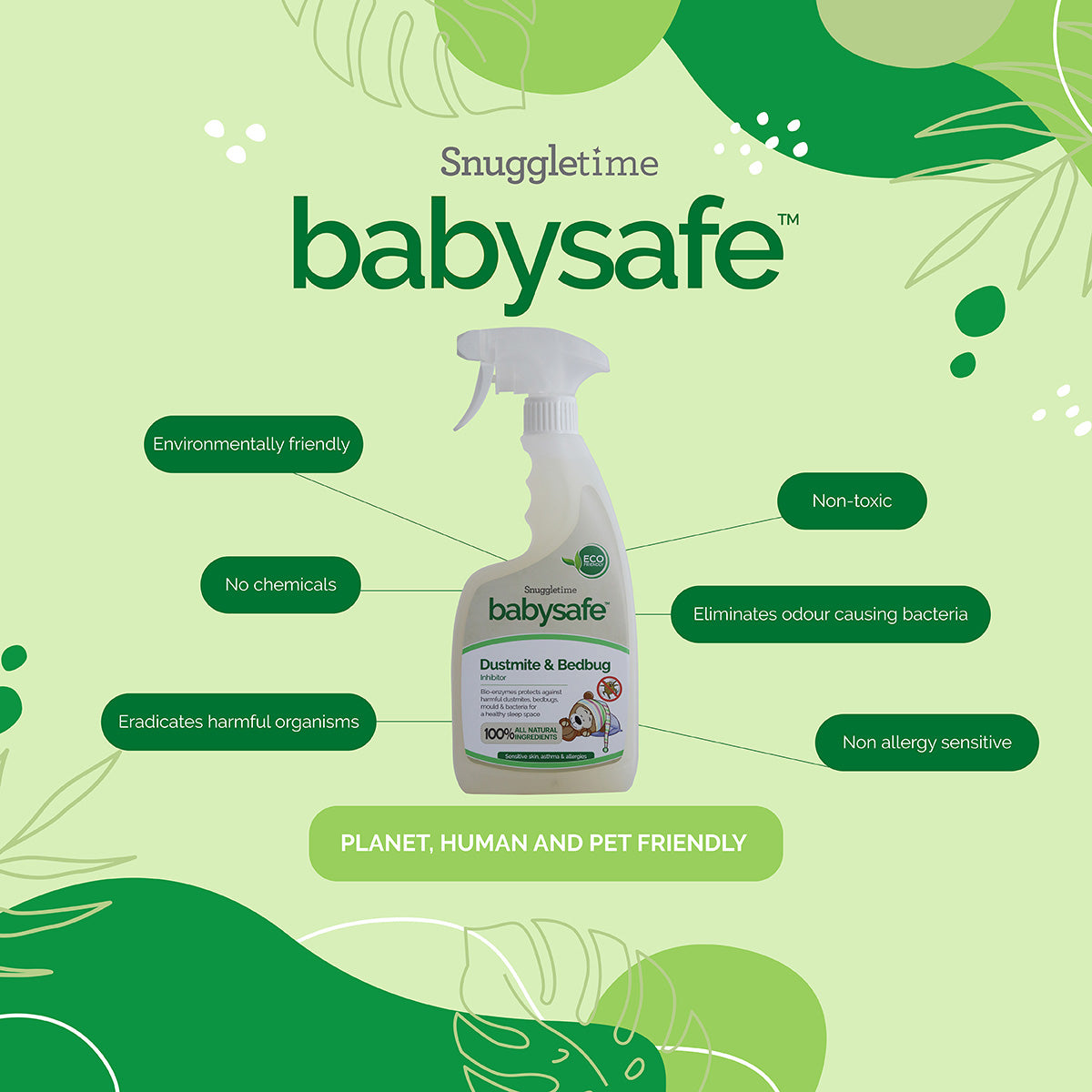 BabySafe Dustmite &amp; Bedbug Inhibitor - 500ml