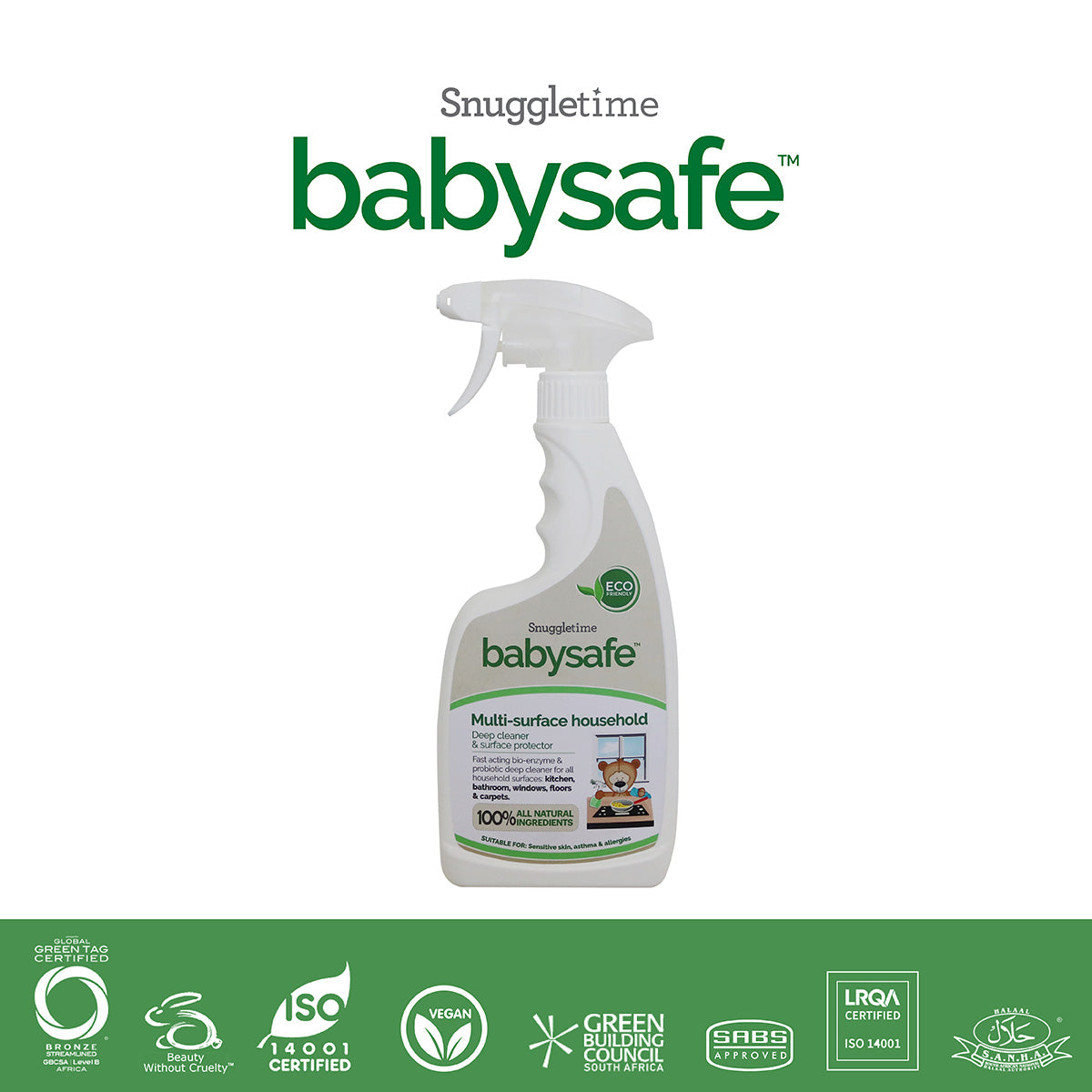 BabySafe Multi-Surface Household Deep Cleaner and Surface Protector - 500ml