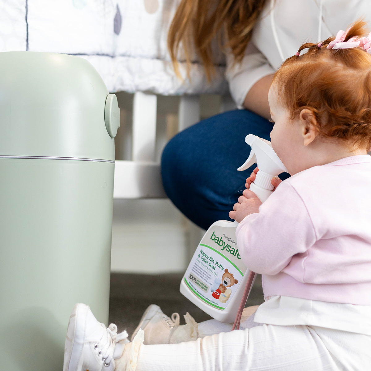 BabySafe Nappy Bin, Potty &amp; Toilet Seat Deep Cleaner and Deodoriser - 500ml