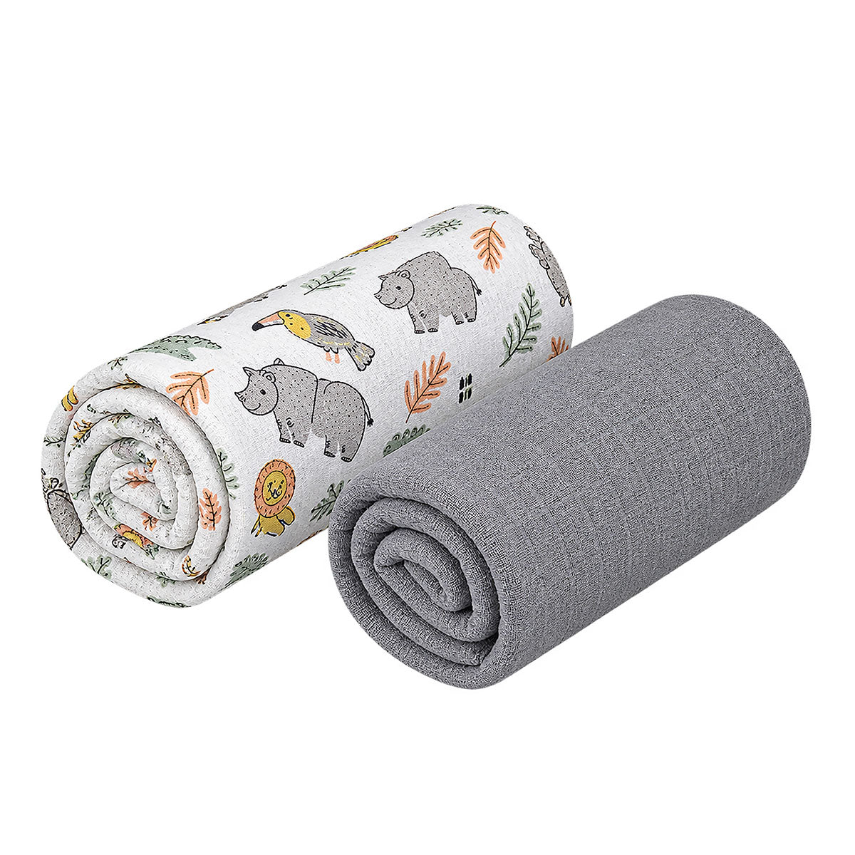 Snuggletime Bamboo Muslin Receiver 2pk