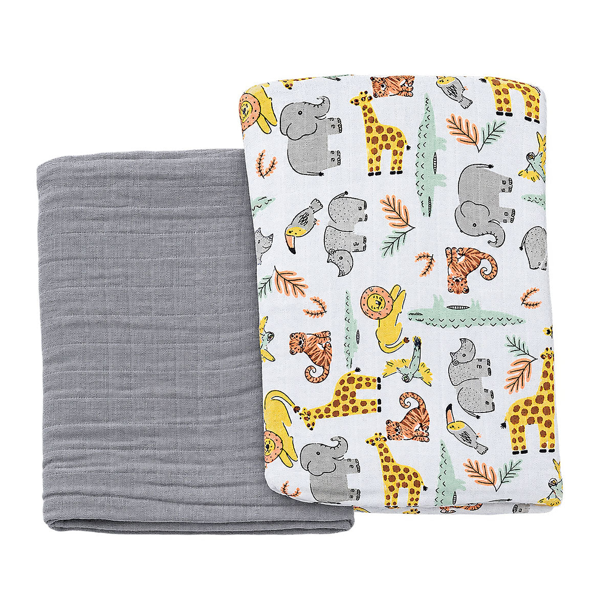 Snuggletime Bamboo Muslin Receiver 2pk