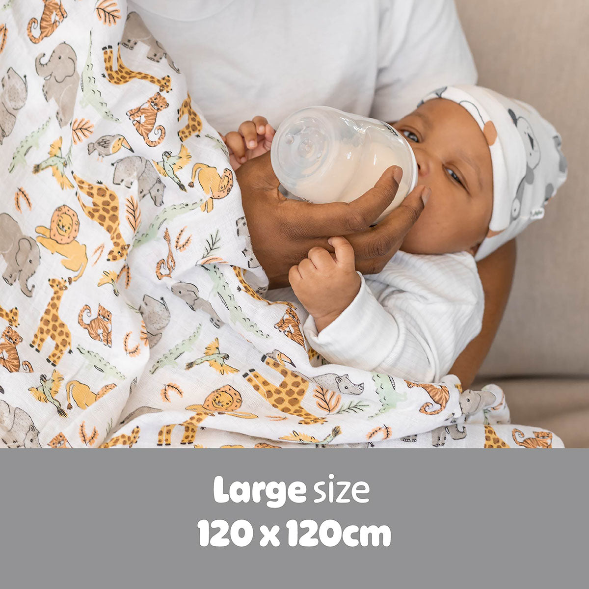 Snuggletime Bamboo Muslin Receiver 2 PK