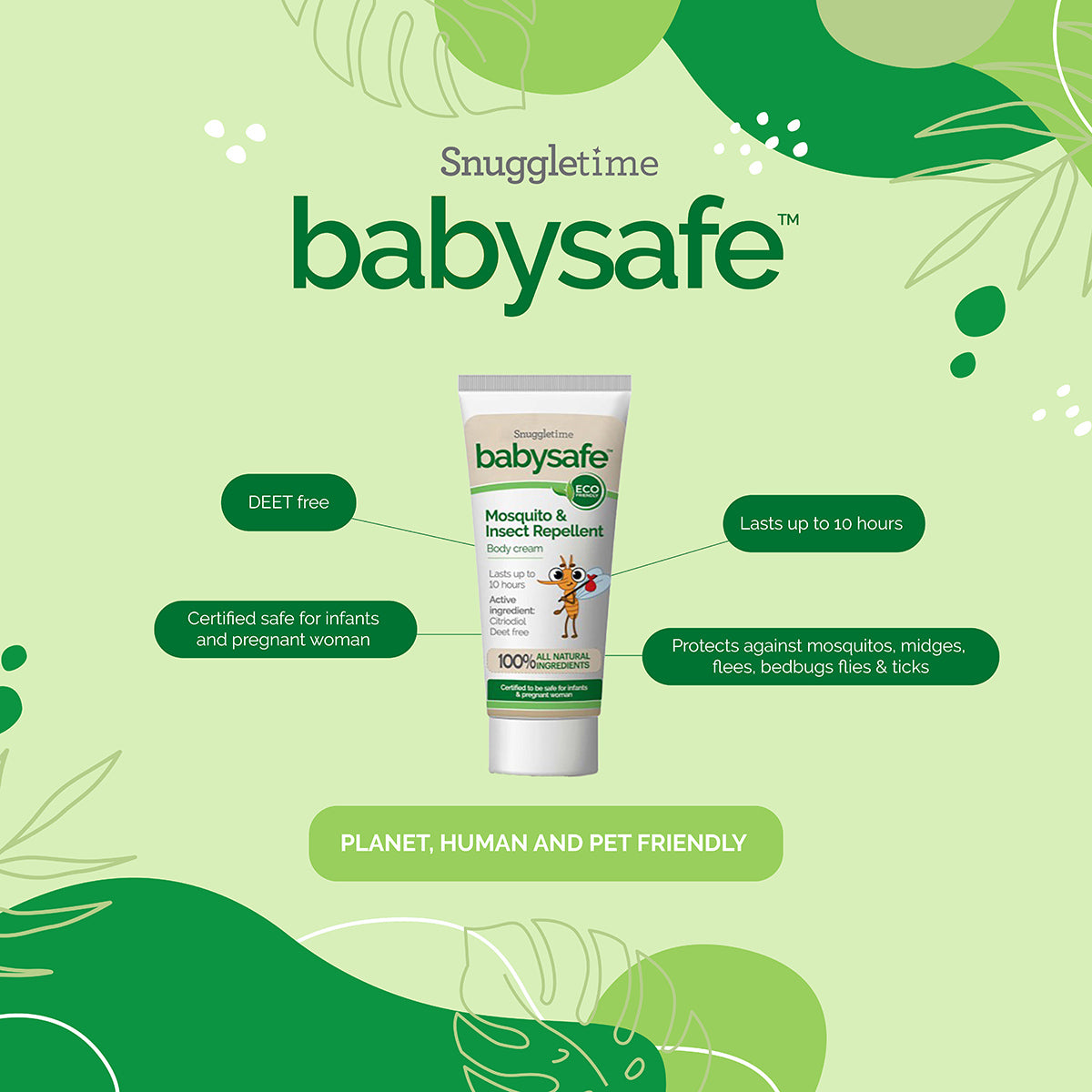 BabySafe Mosquito &amp; Insect Repellent Body Cream  - 100ml