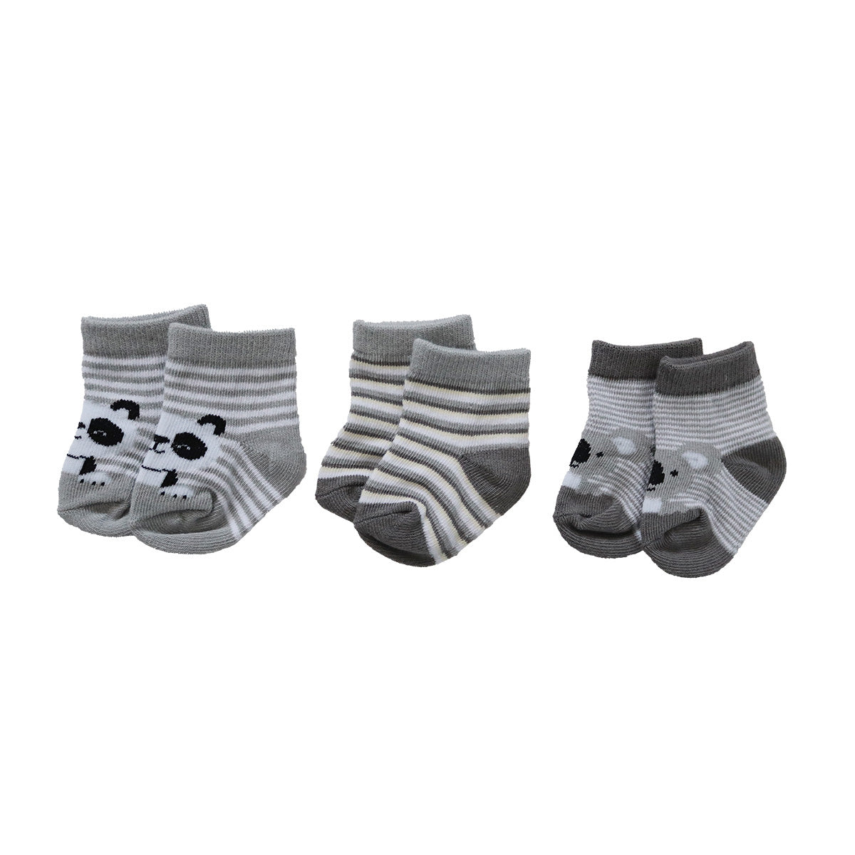 Snuggletime 3pk Socks 0-6 Months