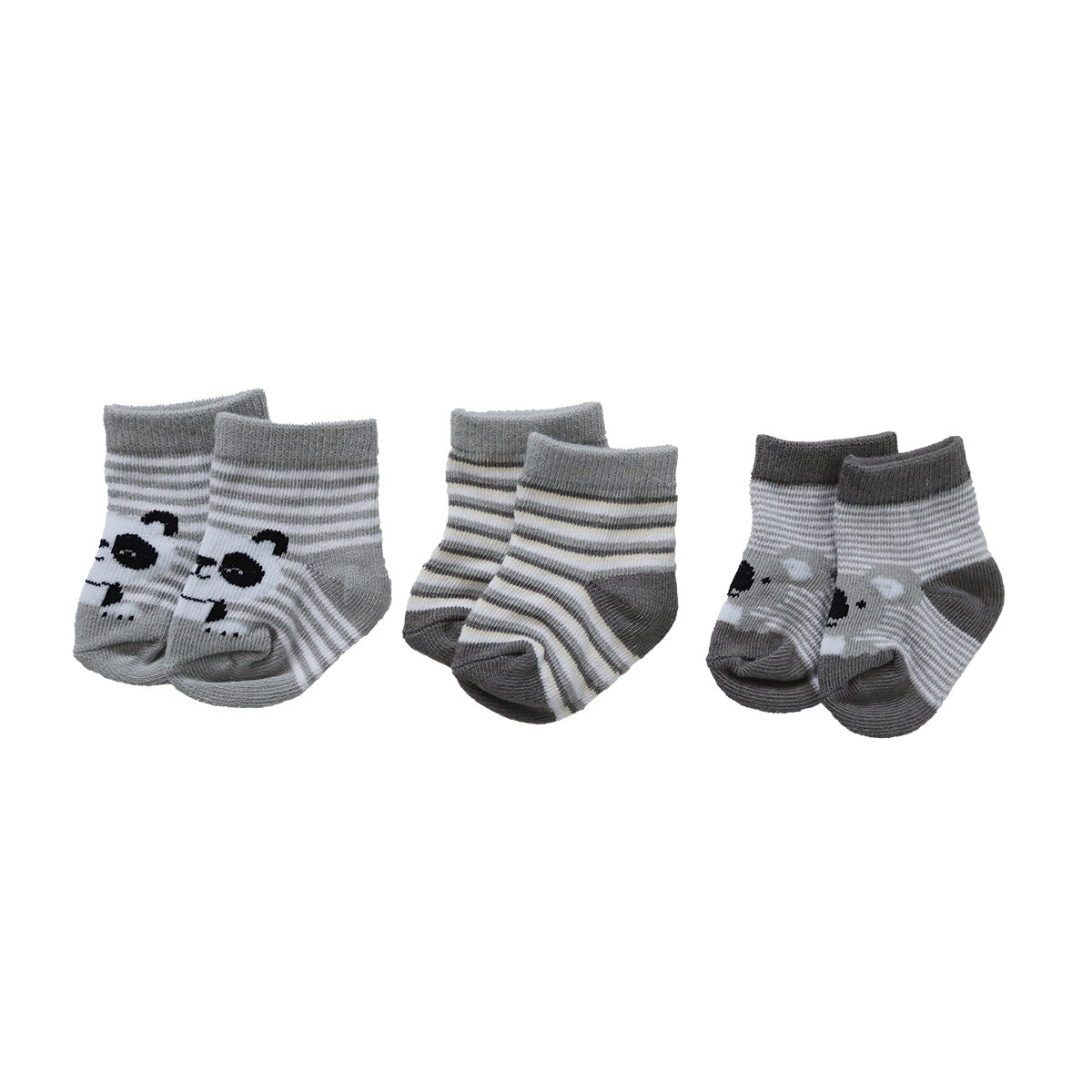 Snuggletime 3pk Socks 6-12 Months
