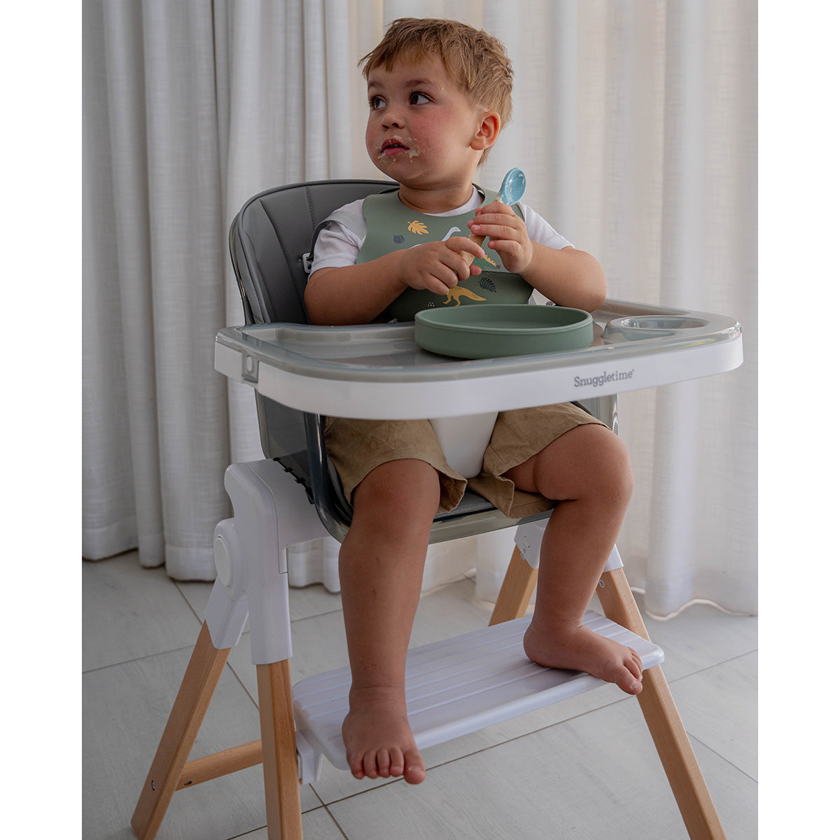 Snuggletime Foldable Baby High Chair