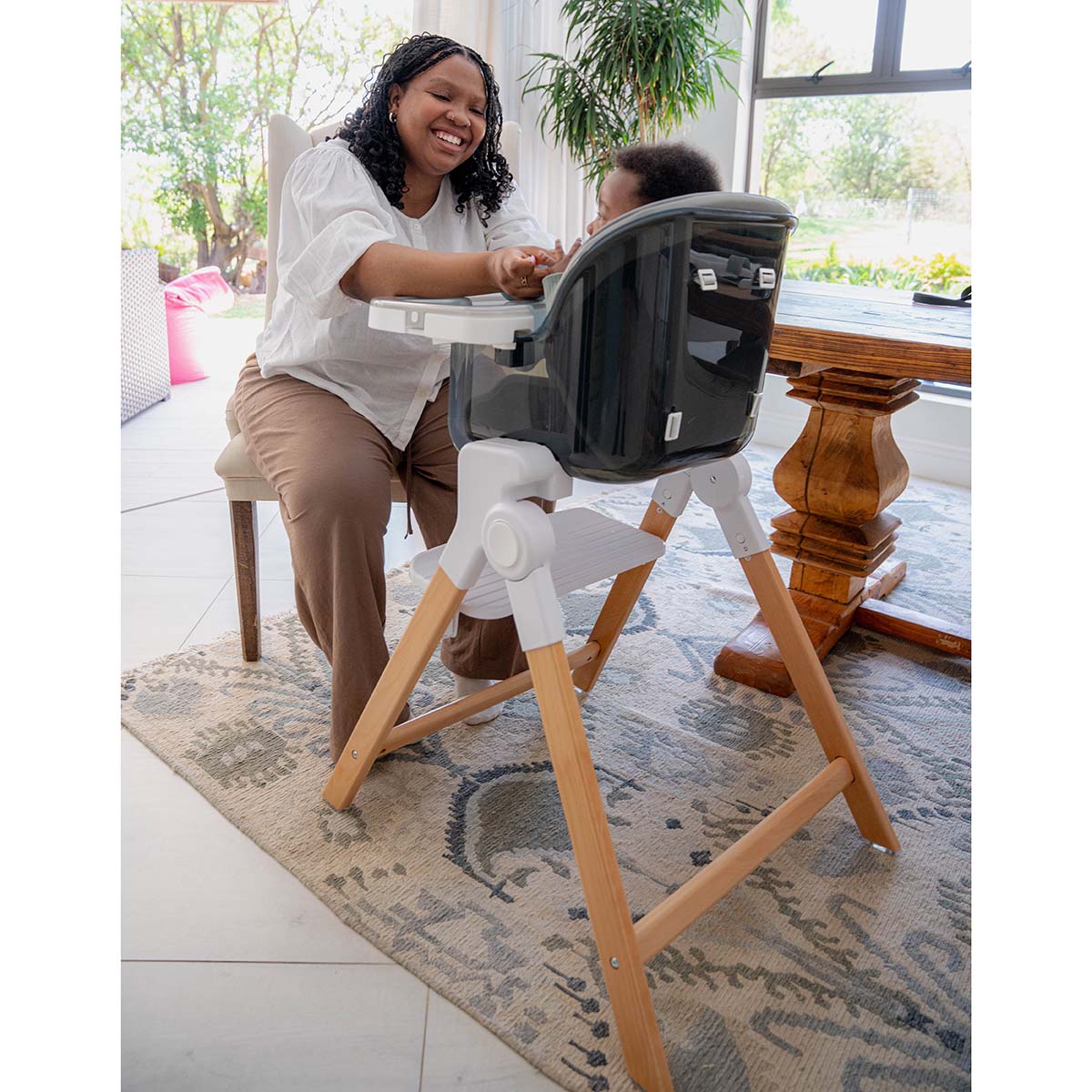 Snuggletime Foldable Baby High Chair