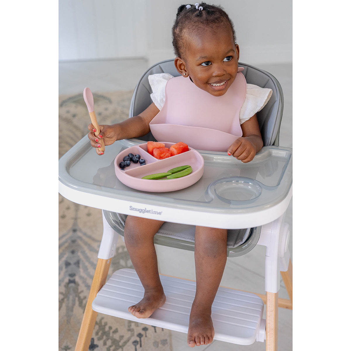 Snuggletime Foldable Baby High Chair