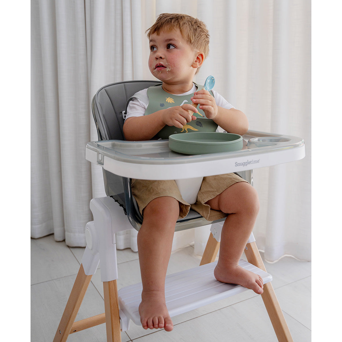 Snuggletime Foldable Baby High Chair