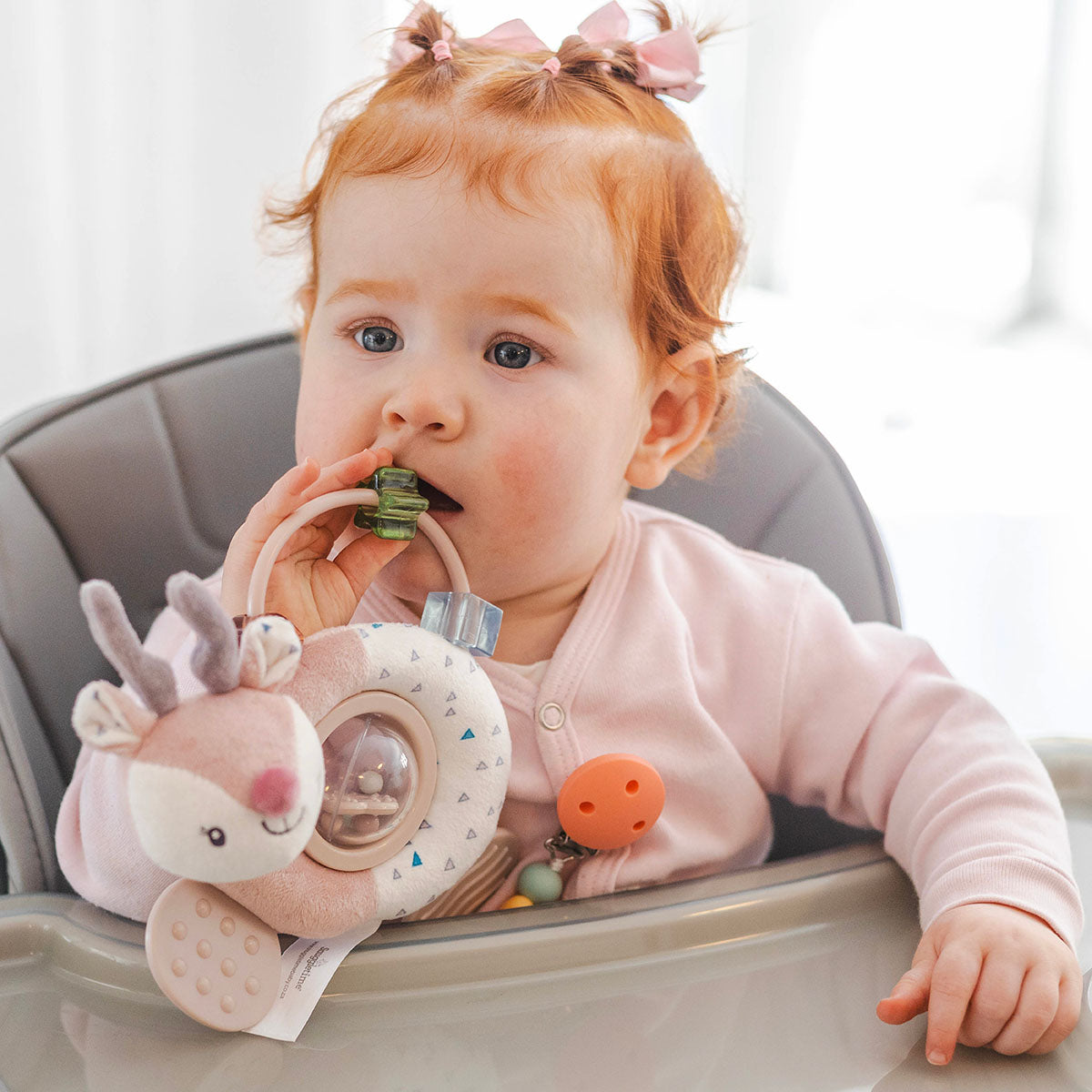 Back To Nature Teether &amp; Spinning Rattle