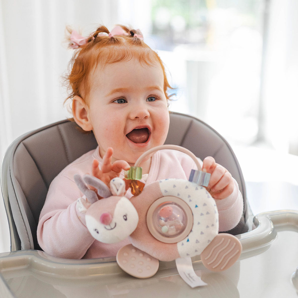 Back To Nature Teether &amp; Spinning Rattle