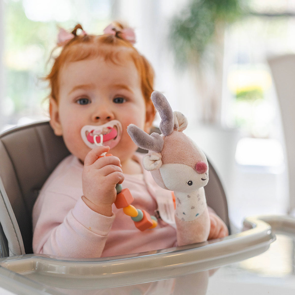 Back To Nature Squeaker &amp; Ring Rattle
