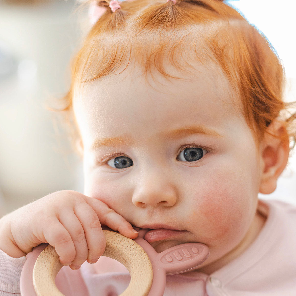 Back To Nature Teether Ring - Rabbit