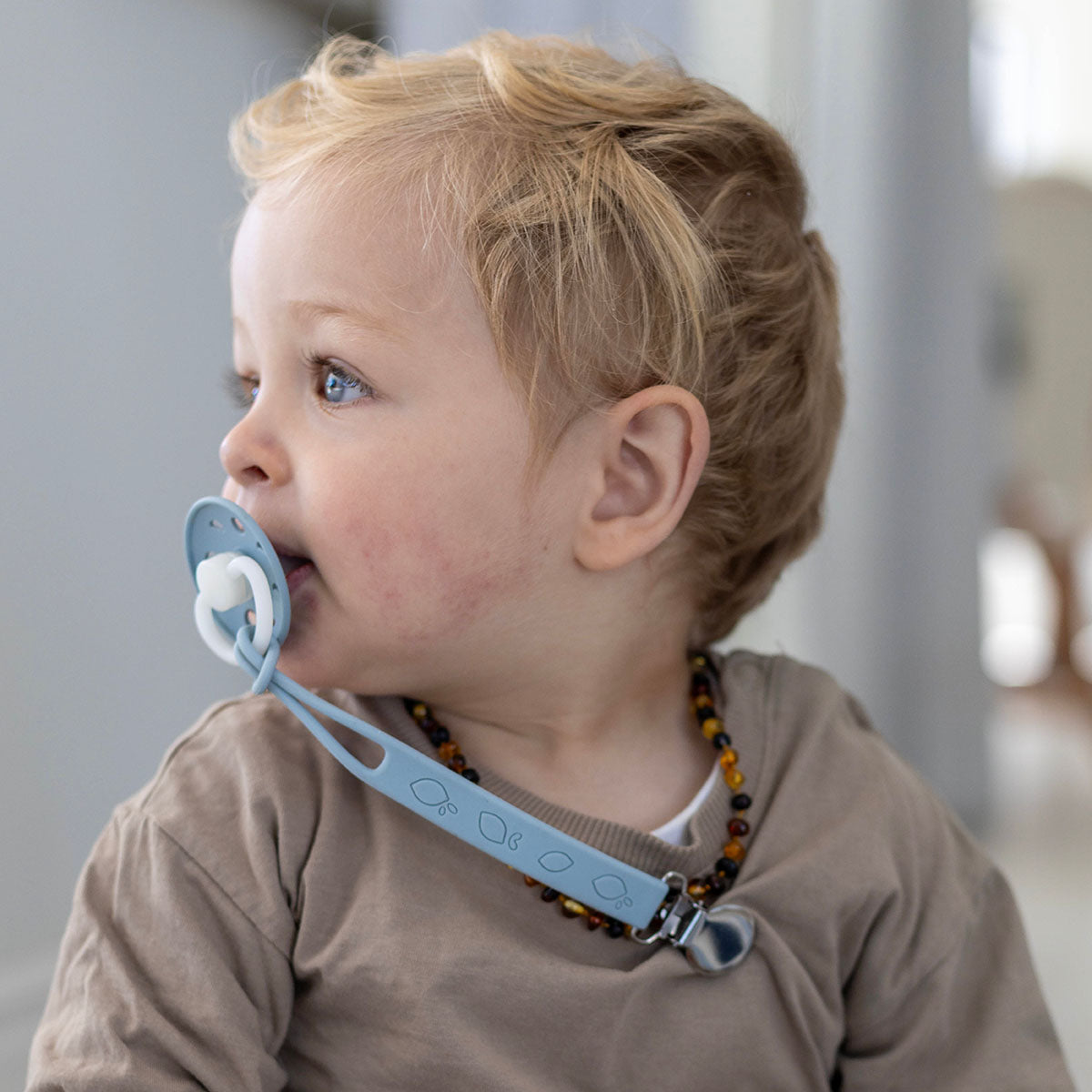 Back To Nature Silicone Pacifier Clip