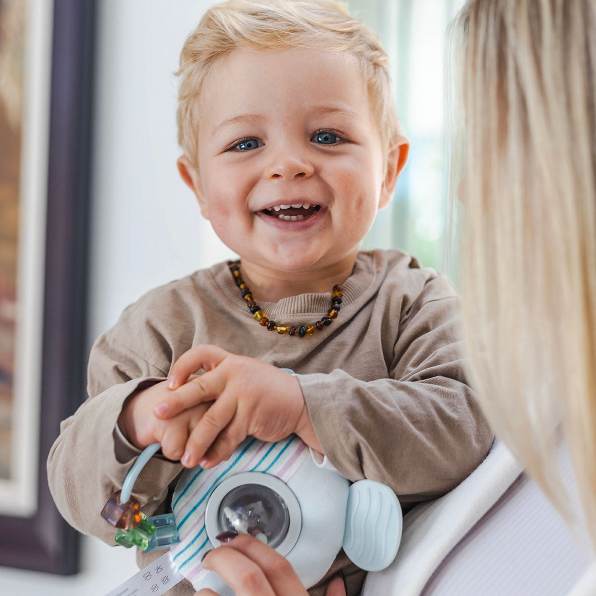 Back To Nature Teether &amp; Spinning Rattle