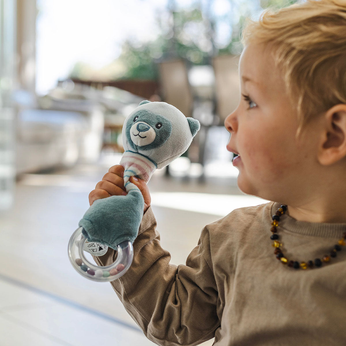 Back To Nature Squeaker &amp; Ring Rattle