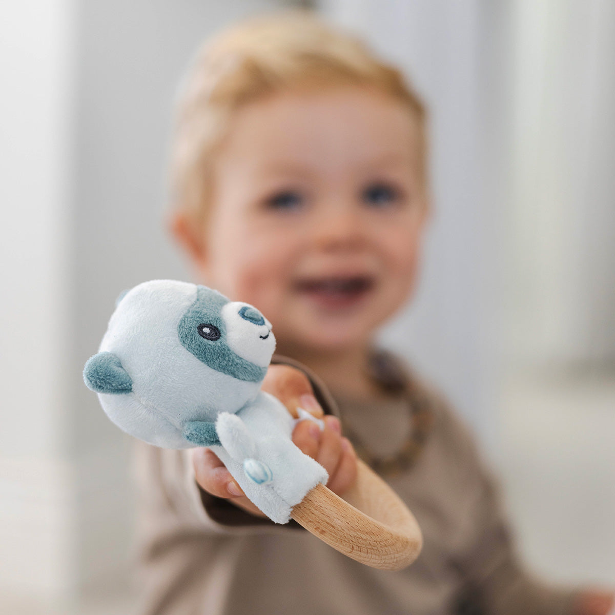 Back to Nature Wood Ring Rattle