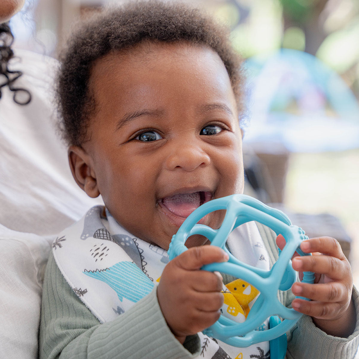 Back To Nature Silicone Teether Ball
