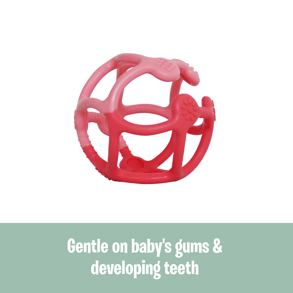 Back To Nature Silicone Teether Ball