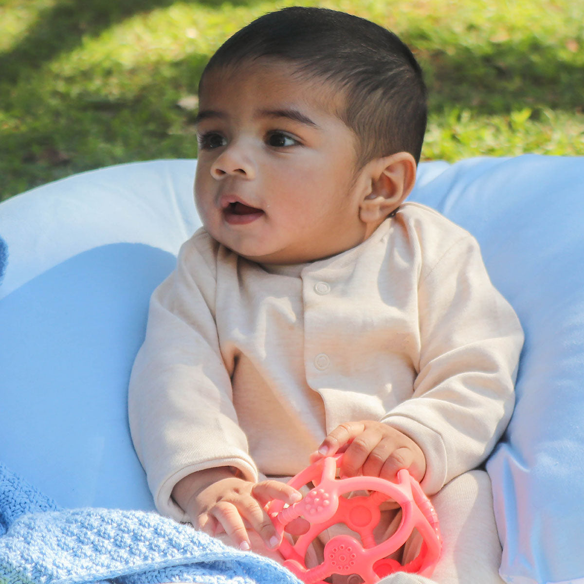 Back To Nature Silicone Teether Ball