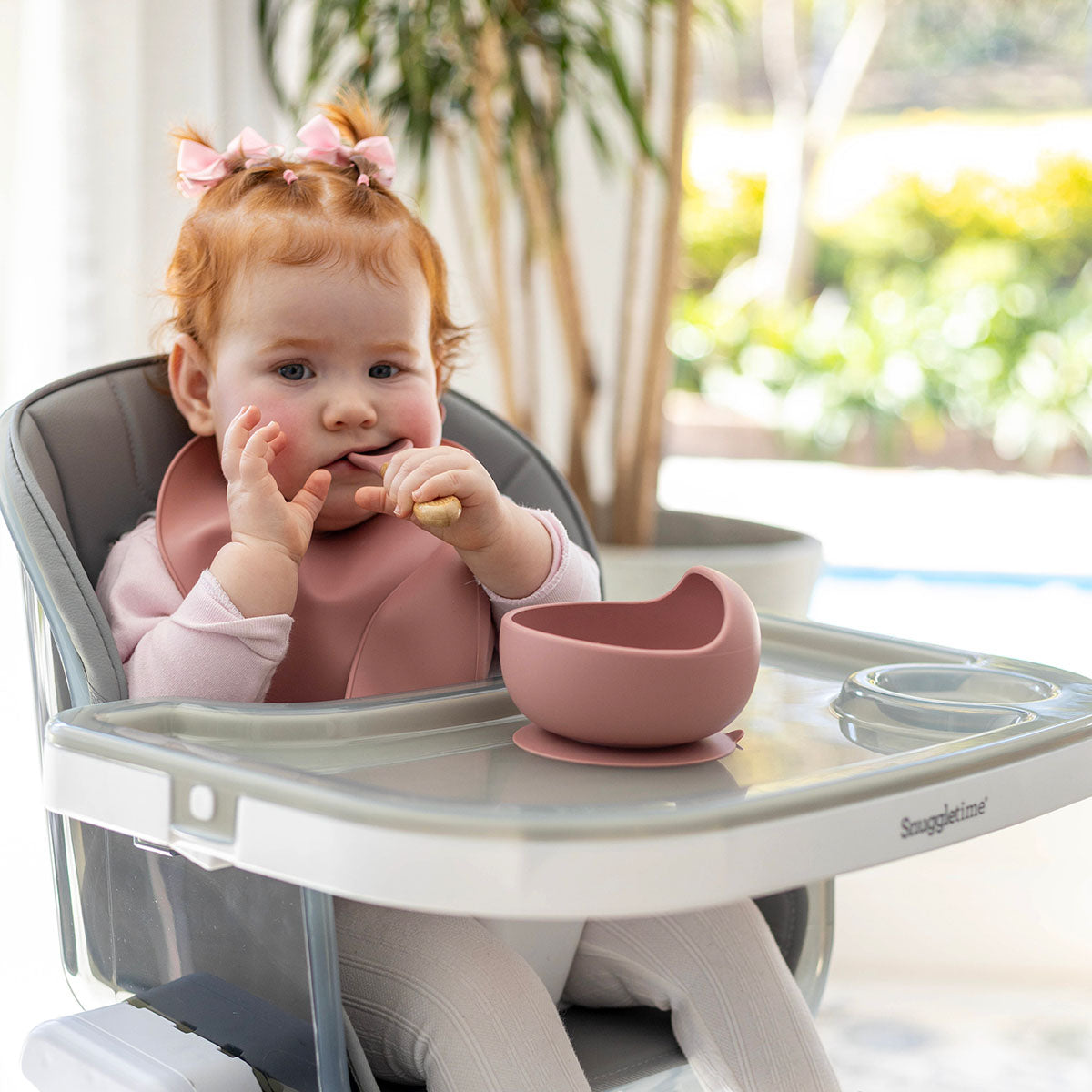 Back To Nature Silicone Feeding Set 3pc