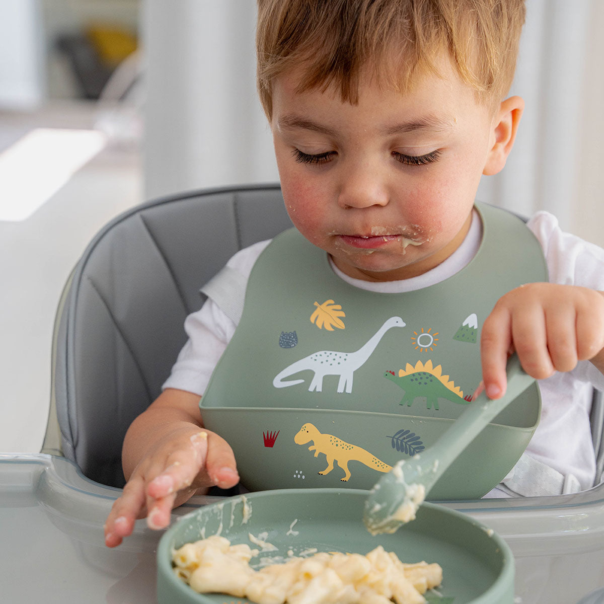 Back to Nature – 5pc Character Silicone Feeding Set