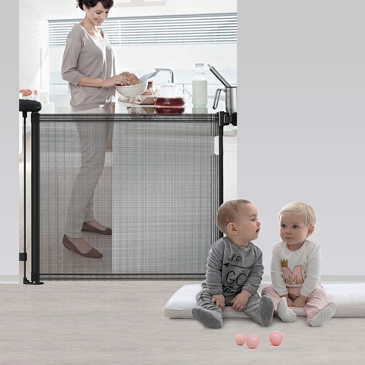 Snuggletime Autolock Retractable Safety Gate