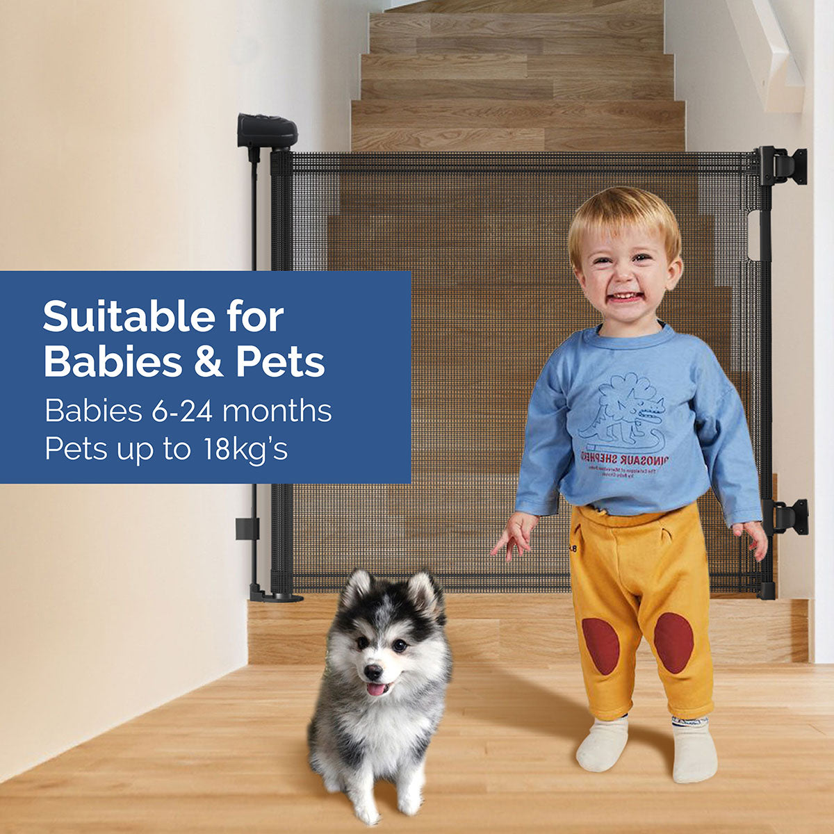 Snuggletime Autolock Retractable Safety Gate