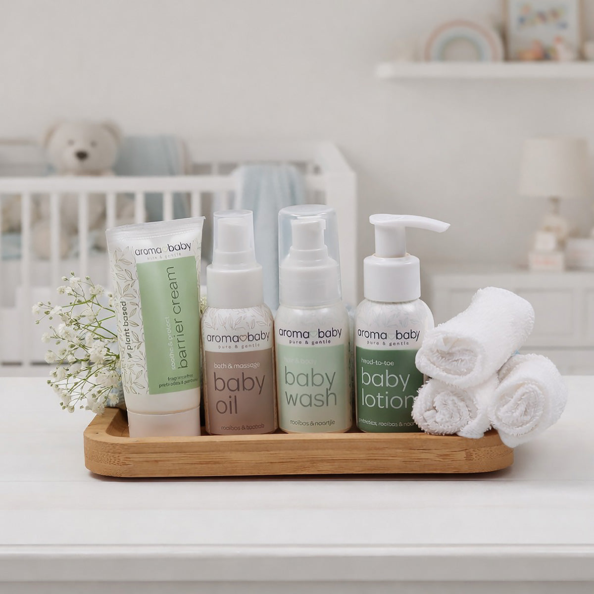 aromababy complete nursery care pack