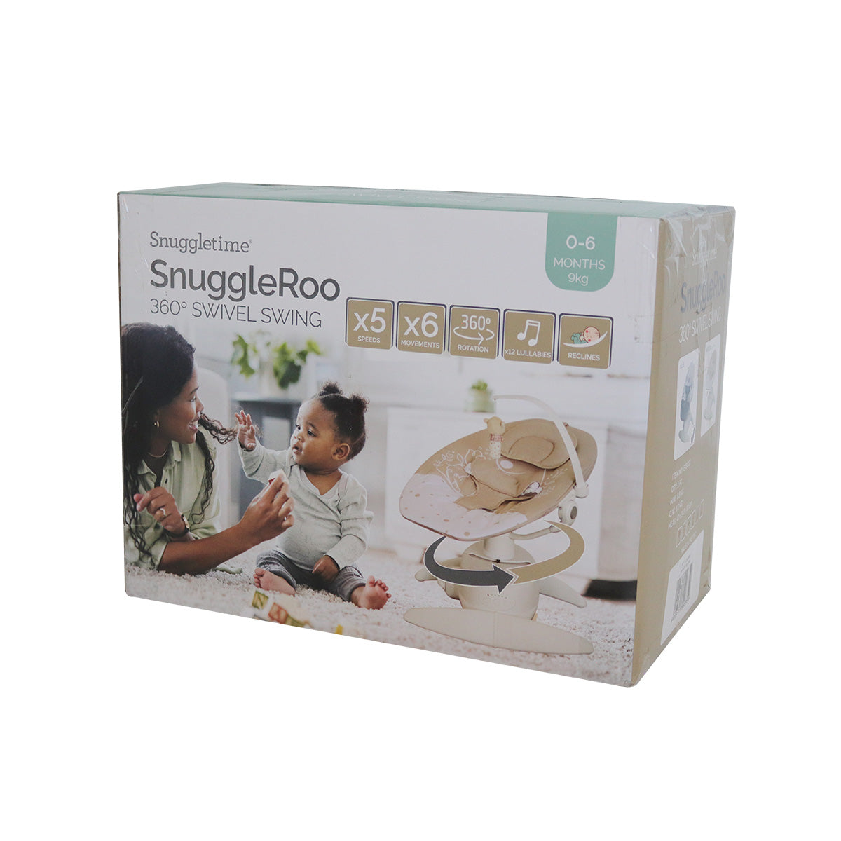 Snuggletime SnuggleRoo 360° Swivel Swing