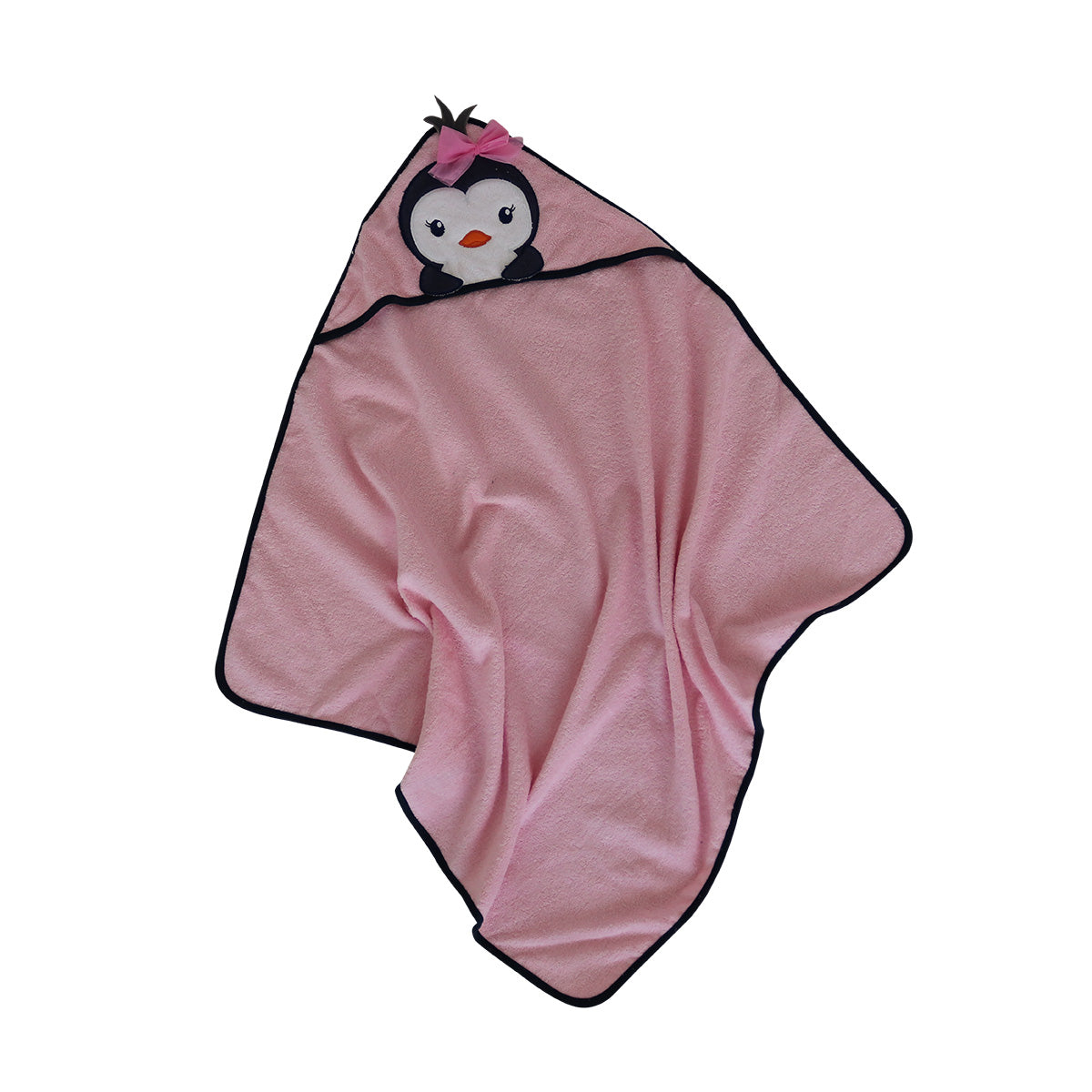 Snuggletime Character Hooded Towel Penguin