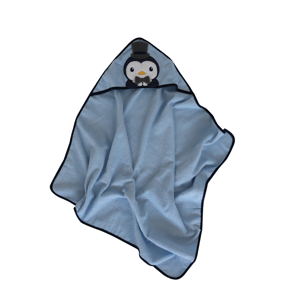 Snuggletime Character Hooded Towel Penguin
