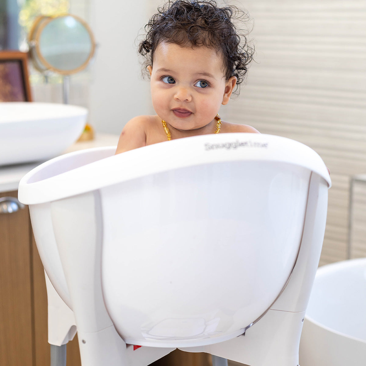 Snuggletime Newborn Standing Bath Tub