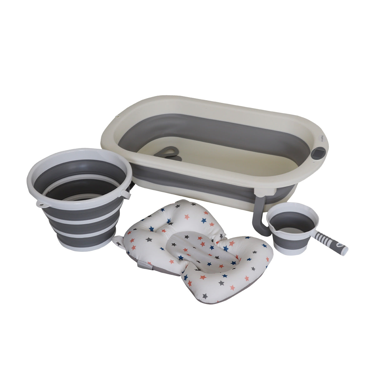 Snuggletime Foldable Newborn Bath Tub Set