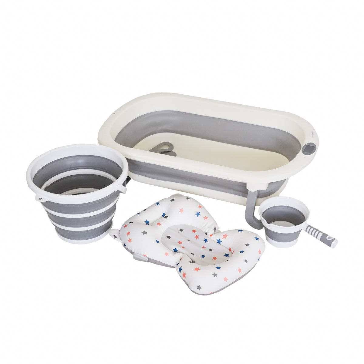 Snuggletime Foldable Newborn Bath Tub Set