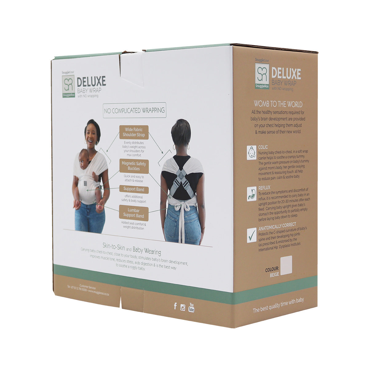 SnuggleRoo Deluxe Baby Wrap