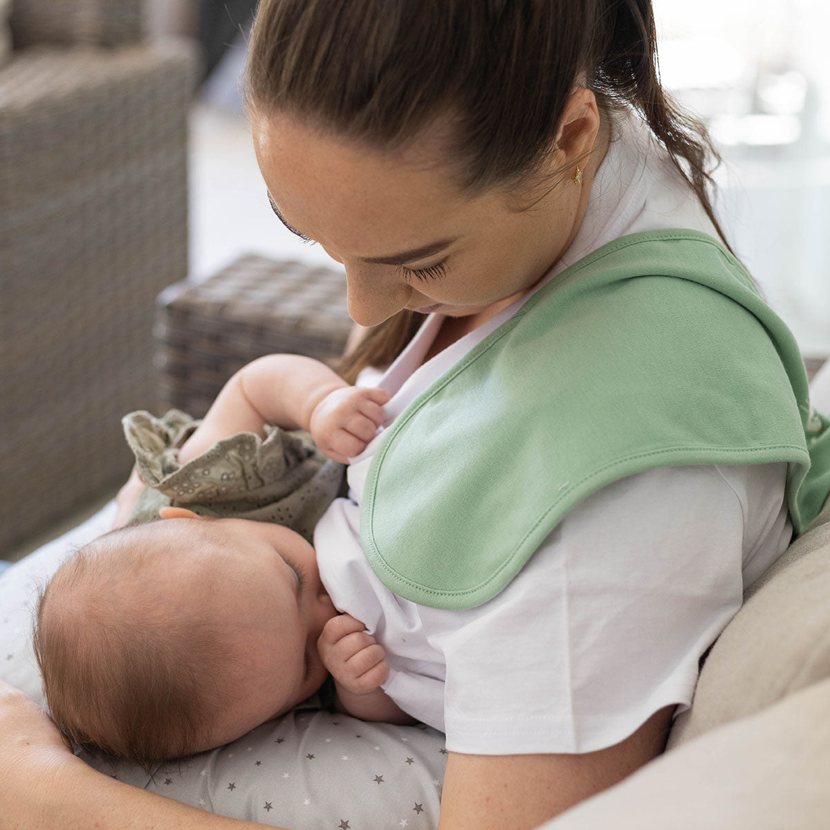 Snuggletime Burp Cloths 2pk